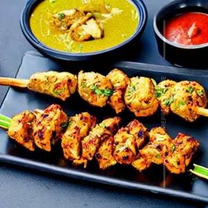 Chicken seekh kebab