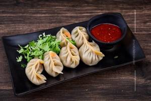 Paneer steamed momos