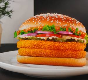 Double Tikki Cheese Burger 1