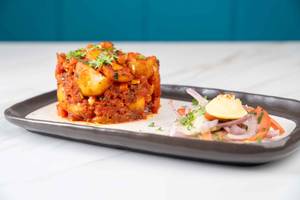 Desi Garlic Baby Potatoes