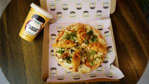 Paneer Momo Pizza