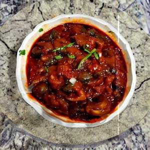 Mushroom chilli