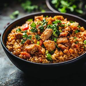 Chicken Wok Fried Rice [Szechwan]