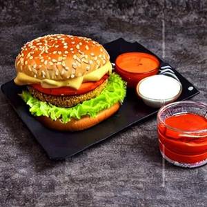 Paneer makhani burger