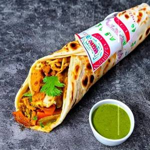 Classic chicken kathi roll