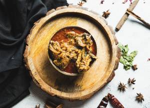 Chicken With Black Dal
