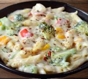 White sauce pasta
