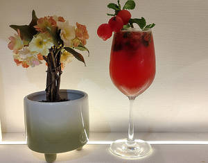 Watermelon N Basil Iced Tea