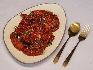 Crispy Chilli Potatoes