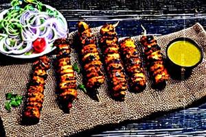 Tandoori baby corn