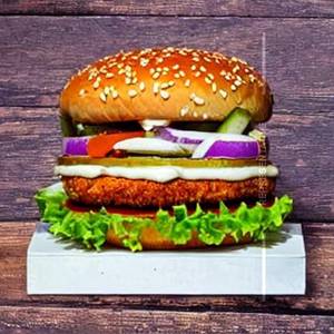 Paneer supreme veggie burger