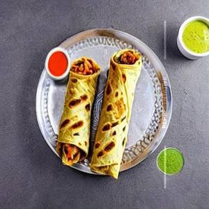 Chicken sheekh kathi roll