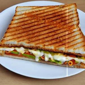 Veg Double Cheese Grill Sandwich