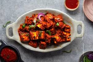 Paneer chilli dry