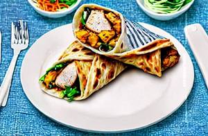 Egg chicken roll