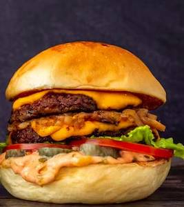 Double Tikki Burger