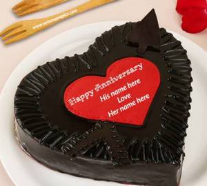 Chocolate hearty glazed mom cake