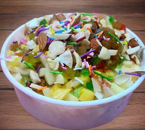 Fruit Salad with  Ice Cream