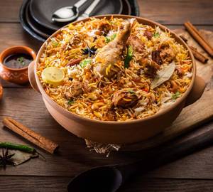 Hyderabadi chicken biryani