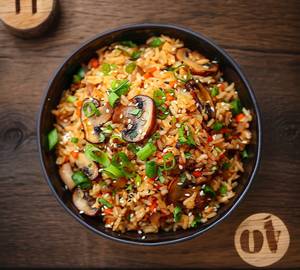 Mashroom fried rice