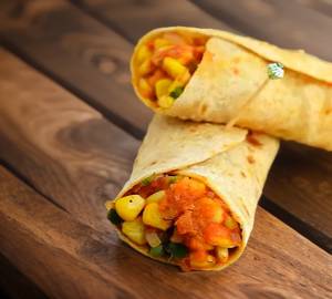 Peri peri corn wraps