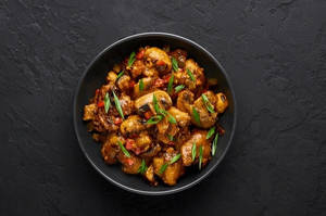 Chilli Mushroom (dry)
