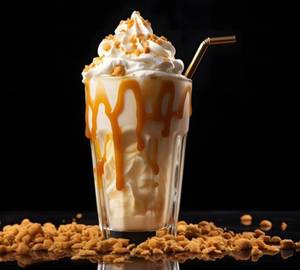 Butterscotch with ice cream