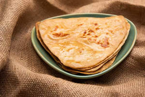 Whole Wheat Tikona Tawa Parantha [3 Mini ]..