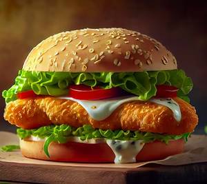 Crispy Paneer Burger