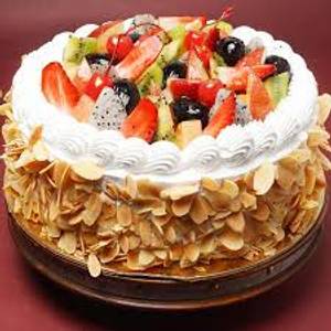 Fresh fruit cake