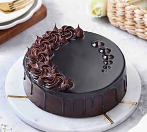 Divine truffle chocolate cake