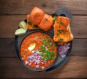 Pav Bhaji ( 2 pav ) 