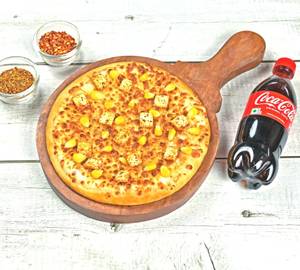 Corn Paneer Pizza Small + 200Ml Cold Drink