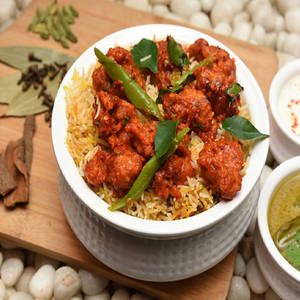 Chicken 65 Boneless Biryani
