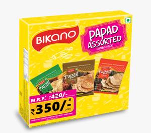 Assorted Papad 1.2Kg