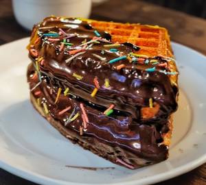Kitkat choco waffle