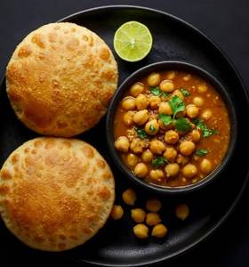 Kachori with Channa