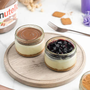 Nutella Cheese Cake Jar