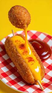 Cheddar Cheese Corn Dog
