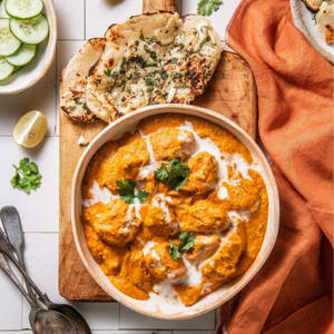 Masala Kulcha [1pc] & Butter Chicken (With Bone) [2pcs]