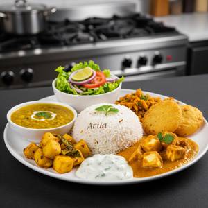 Veg Meal With Onion Garlic