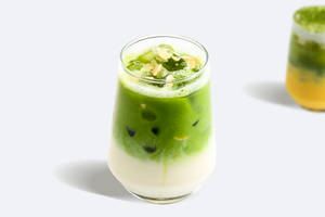 Vegan Matcha Latte (Iced)