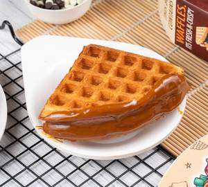 Caramel Chocolate Waffle