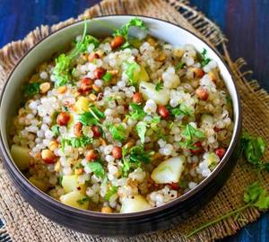 Sabutdana Khichdi,  Dahi , Chatni