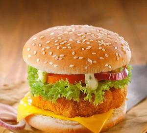 Classic paneer burger
