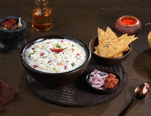 South Indian Curd-Rice Meal