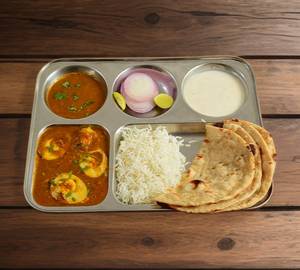 Egg Curry Thali
