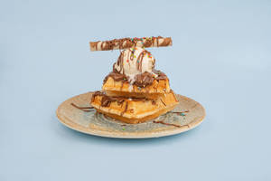 Nuttela Crunchy Waffle