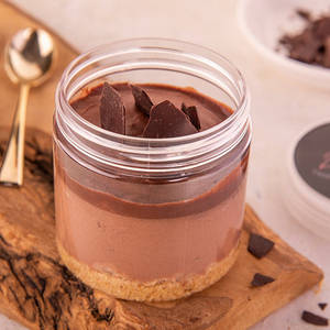 Choco Cheese Cake Jar