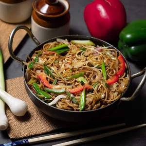 Chow Mein With Chocolate Pastry